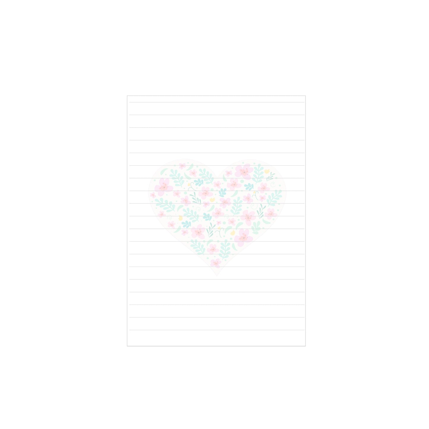 Heart Memo Pad