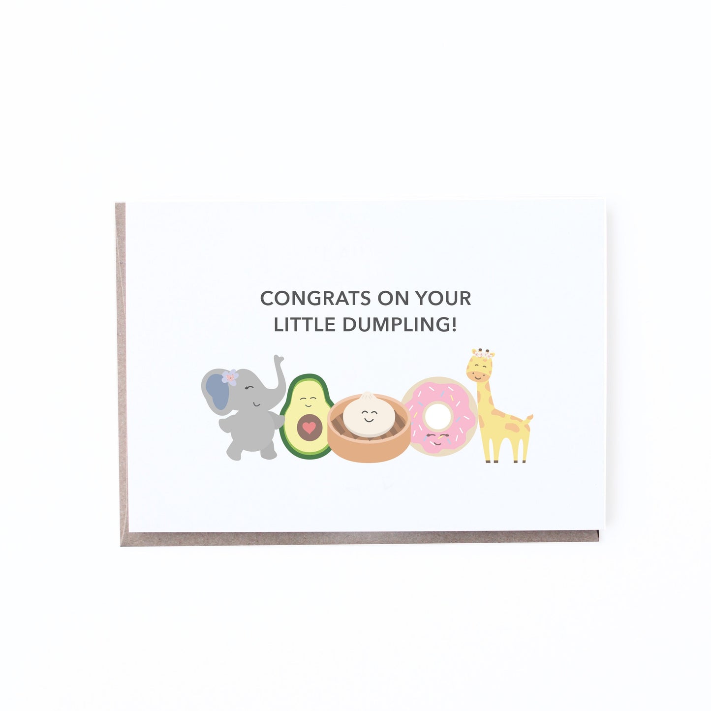 Congrats Dumpling Card