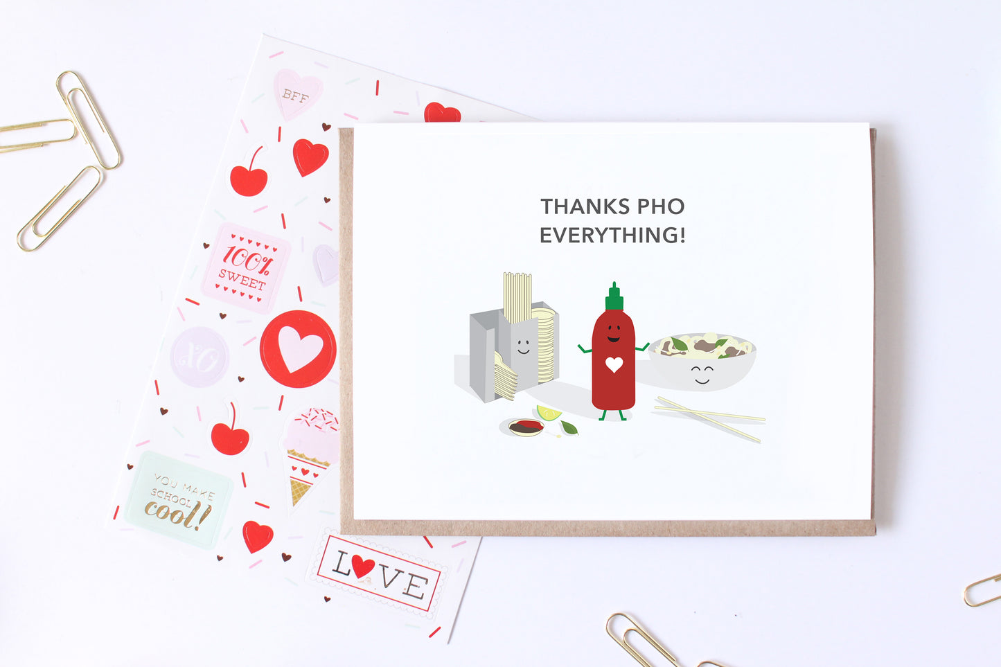 Pho Thank You Card