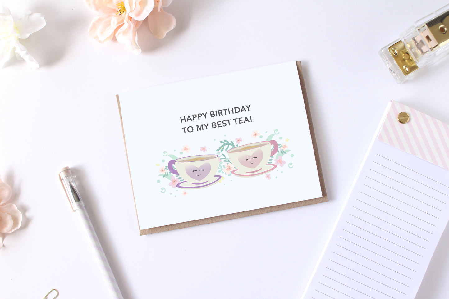 Best Tea Birthday Card