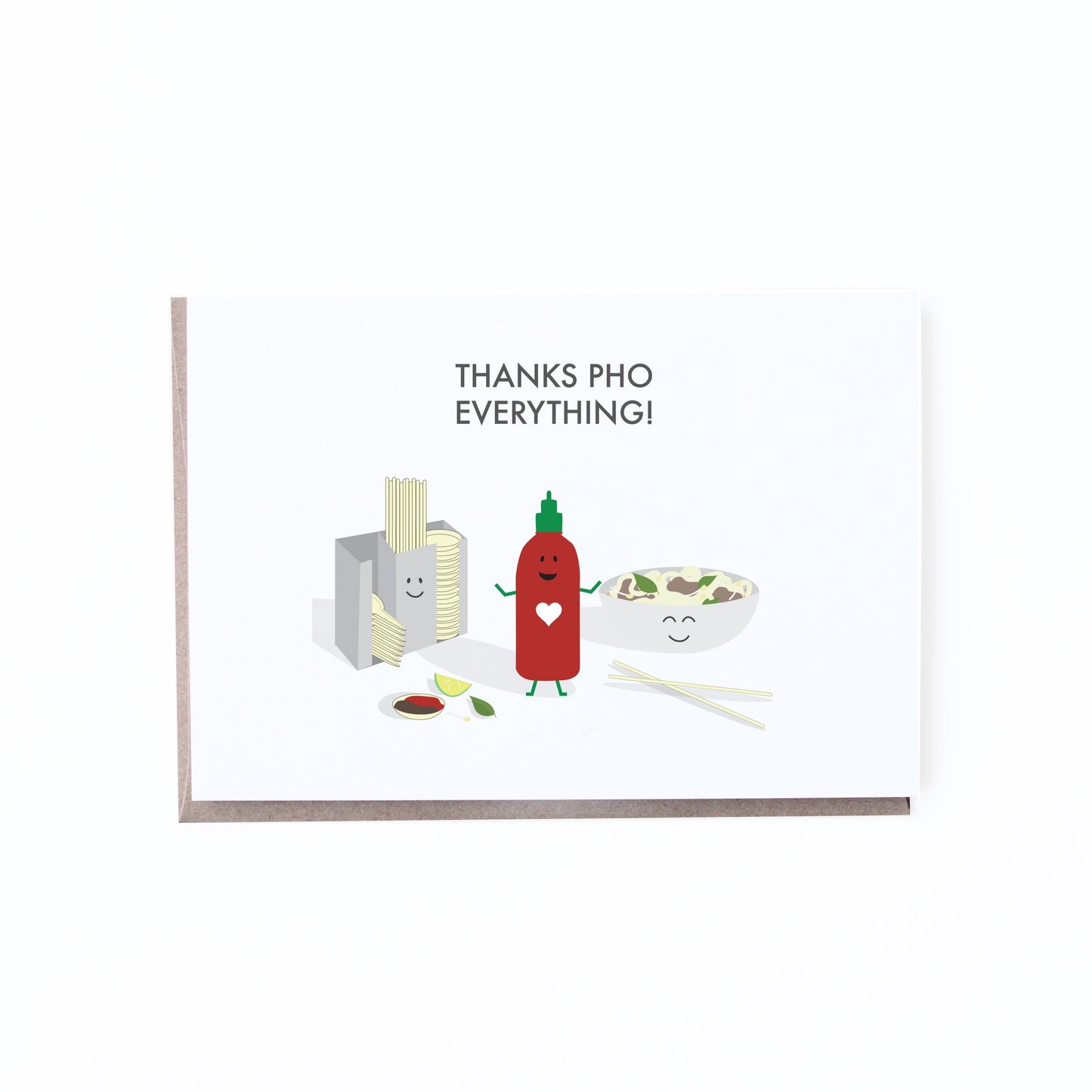 Pho Thank You Card